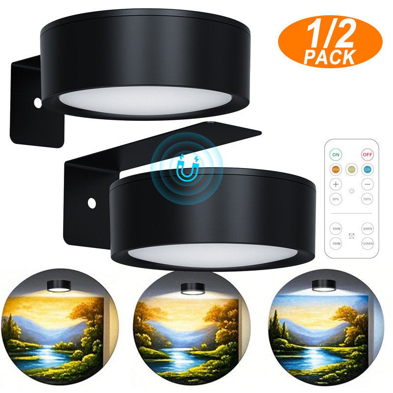 Office Furniture Table - โคมไฟตั้งโต๊ะสำนักงานแบบแม่เหล็ก 1 ชิ้น ไฟ LED ปรับความสว่างได้