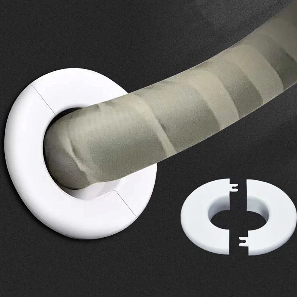 Office Furniture Outlet - 1PC Vent ฝาครอบเครื่องปรับอากาศท่อปลั๊กตกแต่งผนังรู 40-80 มม.สําหรับ Home