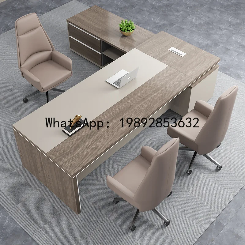 โต๊ะทำงานผู้บริหาร H5.15 โต๊ะส - Office Furniture Set บทวิจารณ์และราคา
