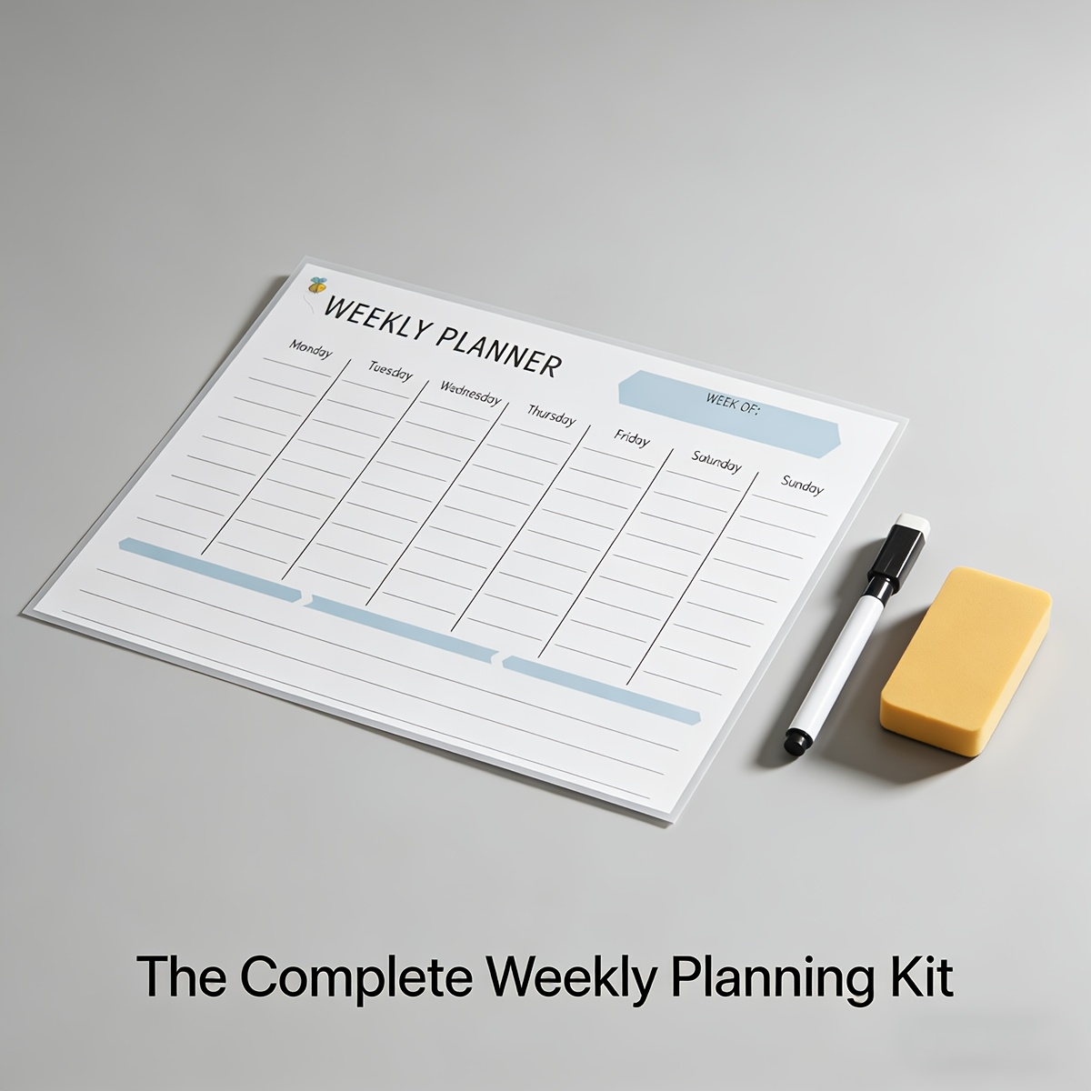 กระดานวางแผนรายสัปดาห์แบบแม่เห - Dry Erase Weekly บทวิจารณ์และราคา