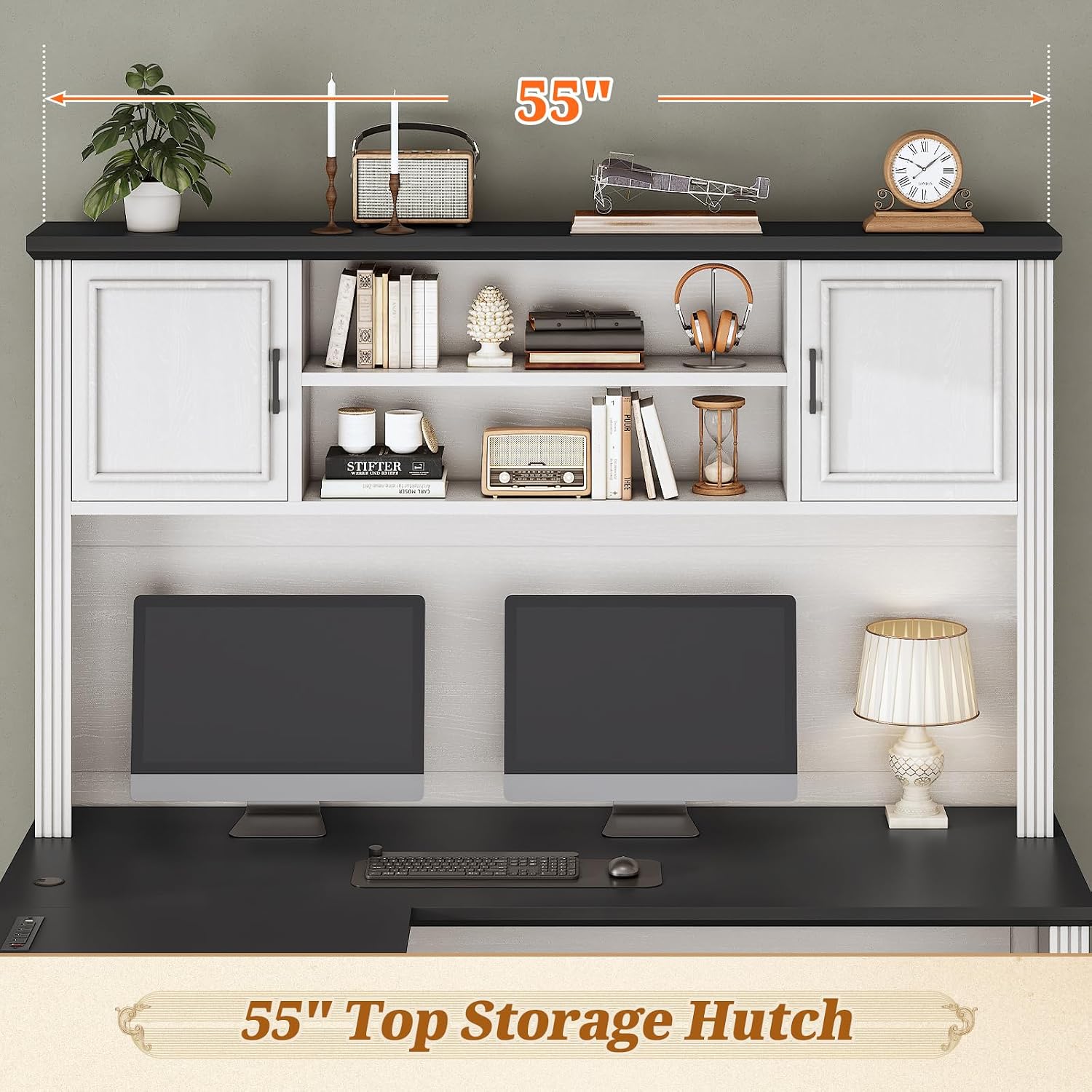โต๊ะทำงานรูปตัว L พร้อมตู้เก็บ - Office Furniture Outlet บทวิจารณ์และราคา