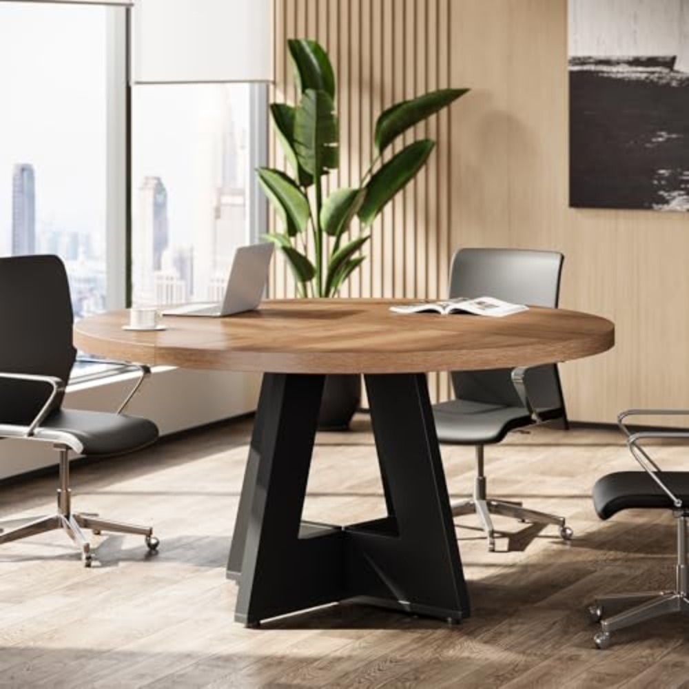 โต๊ะประชุมทรงกลมขนาด 47 นิ้ว ส - Conference Table Round บทวิจารณ์และราคา