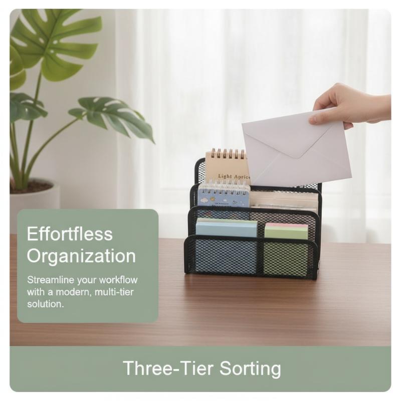 ถาดจัดระเบียบเอกสาร 3 ชั้น ทำจ - Desktop Filing Tray บทวิจารณ์และราคา